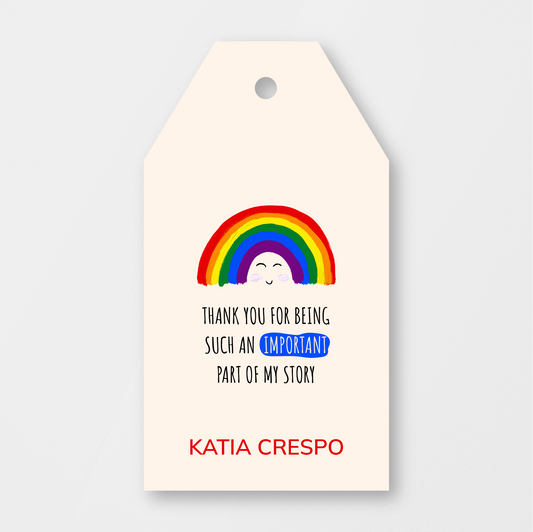 Rainbow Story Tag