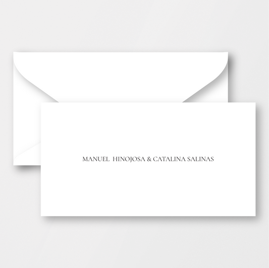 Red Personalized Stationery Box