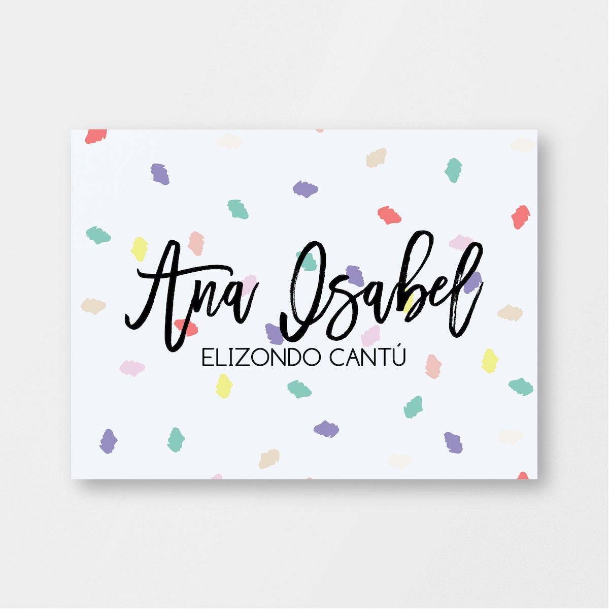 Rainbow Confetti Stickers