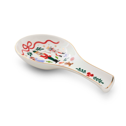 Nutcracker Porcelain Spoon Rest