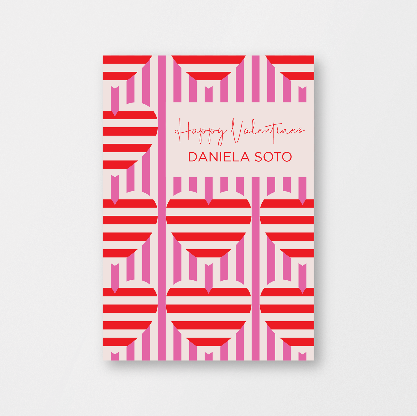 Striped Heart Tiles