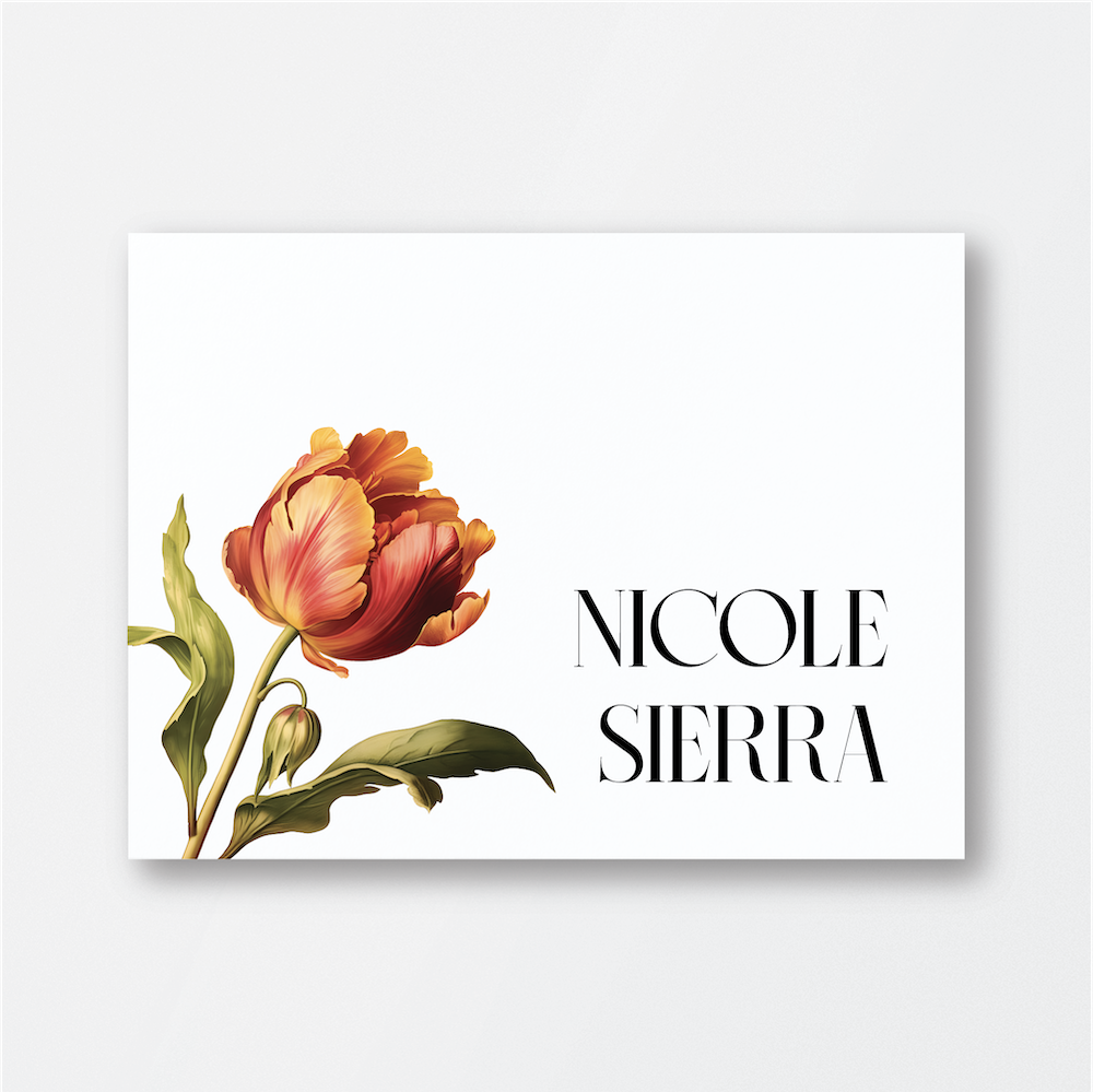 Terracotta Flower Card