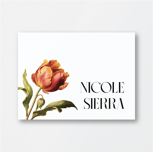Terracotta Flower Card