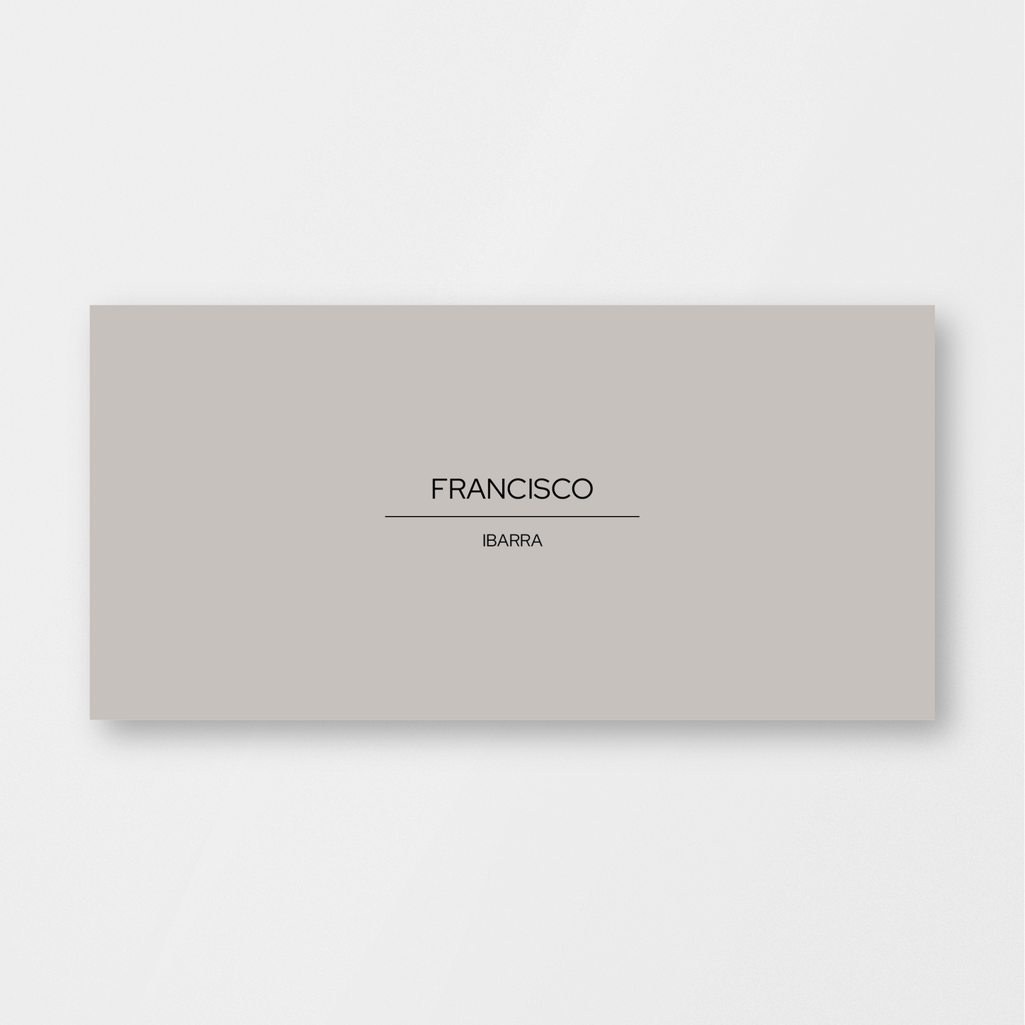 Taupe Envelope