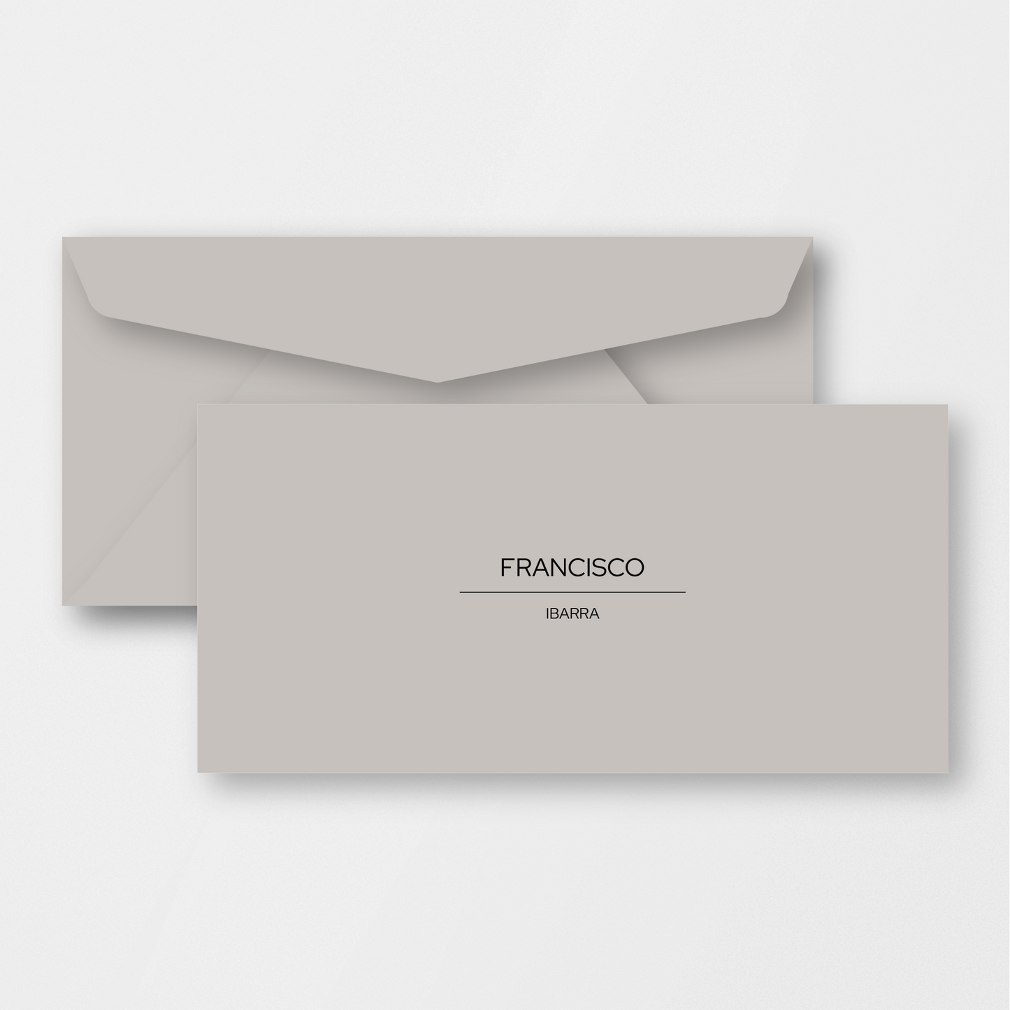 Taupe Envelope