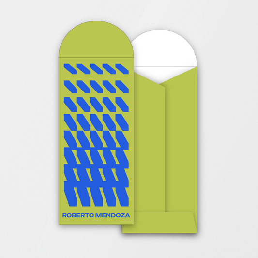 Tilted Shapes Money Holder