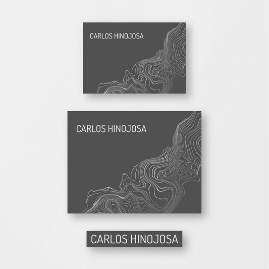 Topographic Stickers