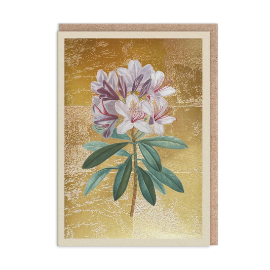 Rhodedendron Mini Greeting Card