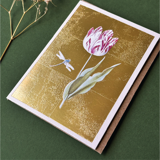 Tulip Mini Greeting Card