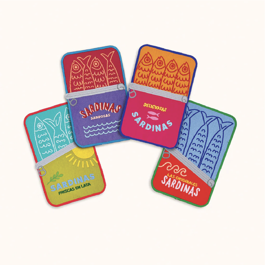 Set de 4 cocteleras de sardinas