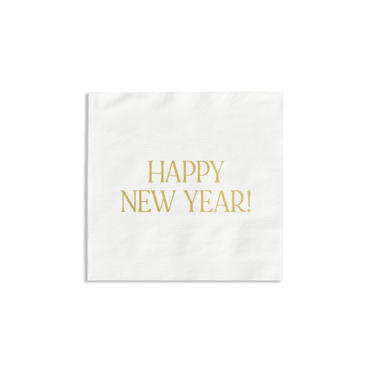 SERVILLETA CÓCTEL FELIZ AÑO NUEVO