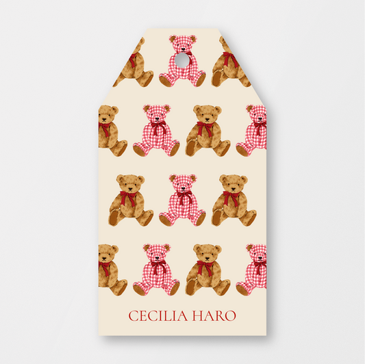 Valentine Bears Tag