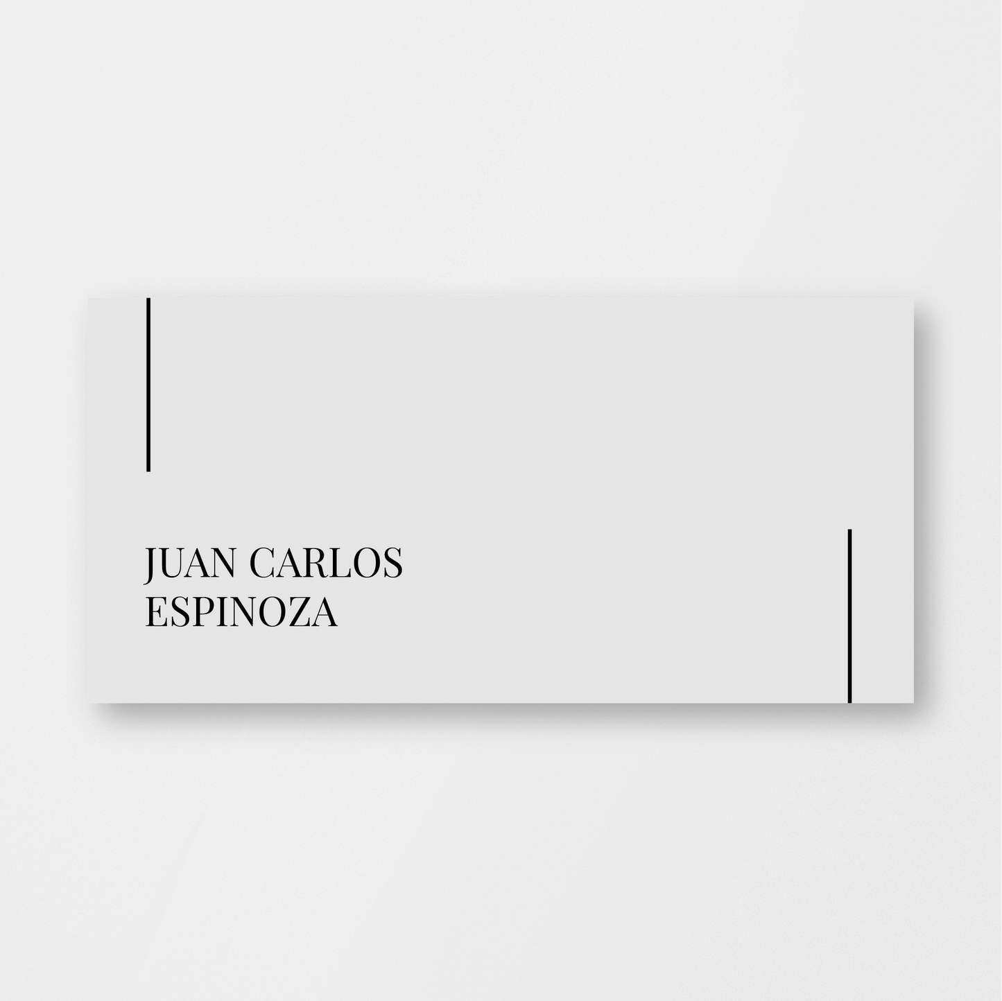 Vertical Lines Envelope