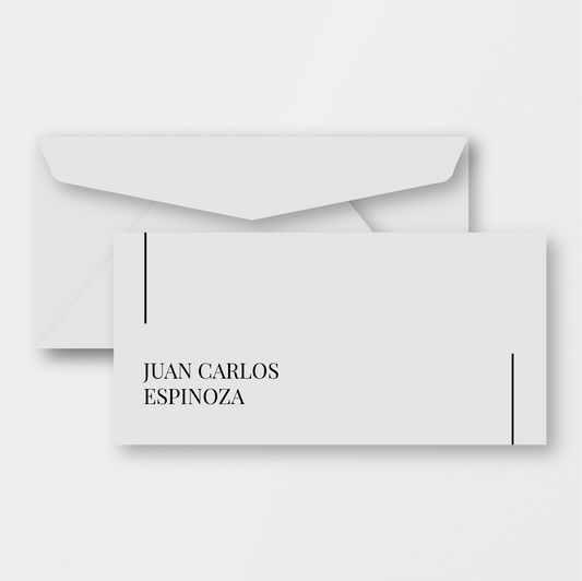 Vertical Lines Envelope