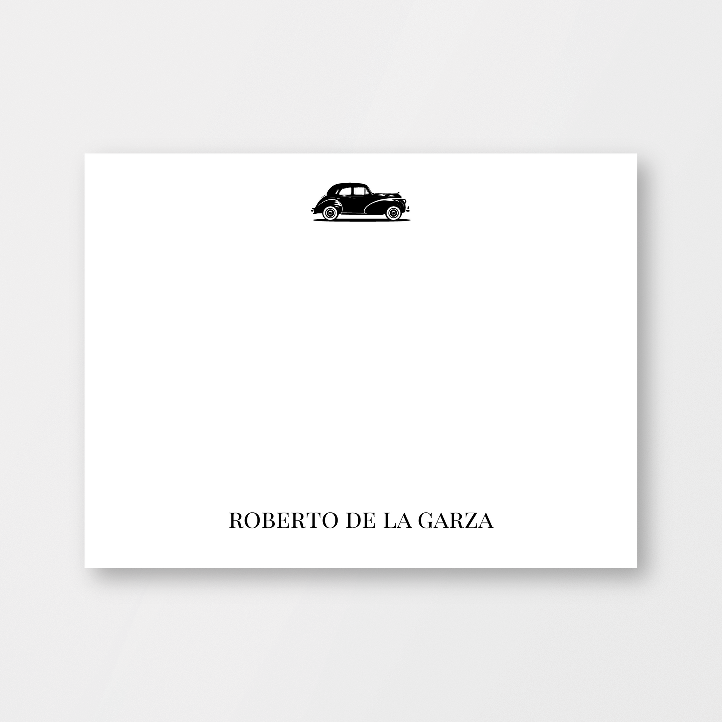 Vintage Car Card