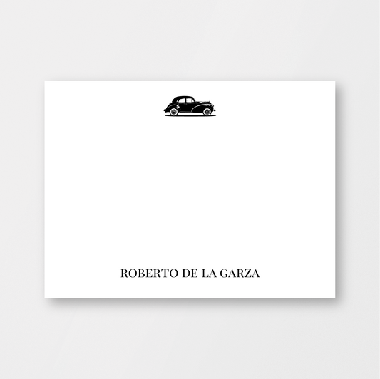 Vintage Car Card