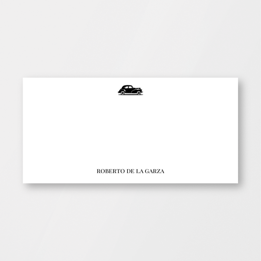 Vintage Car Envelope
