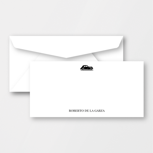 Vintage Car Envelope