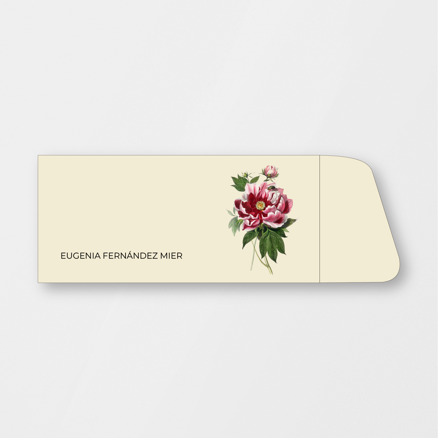 Vintage Peony Money Holder