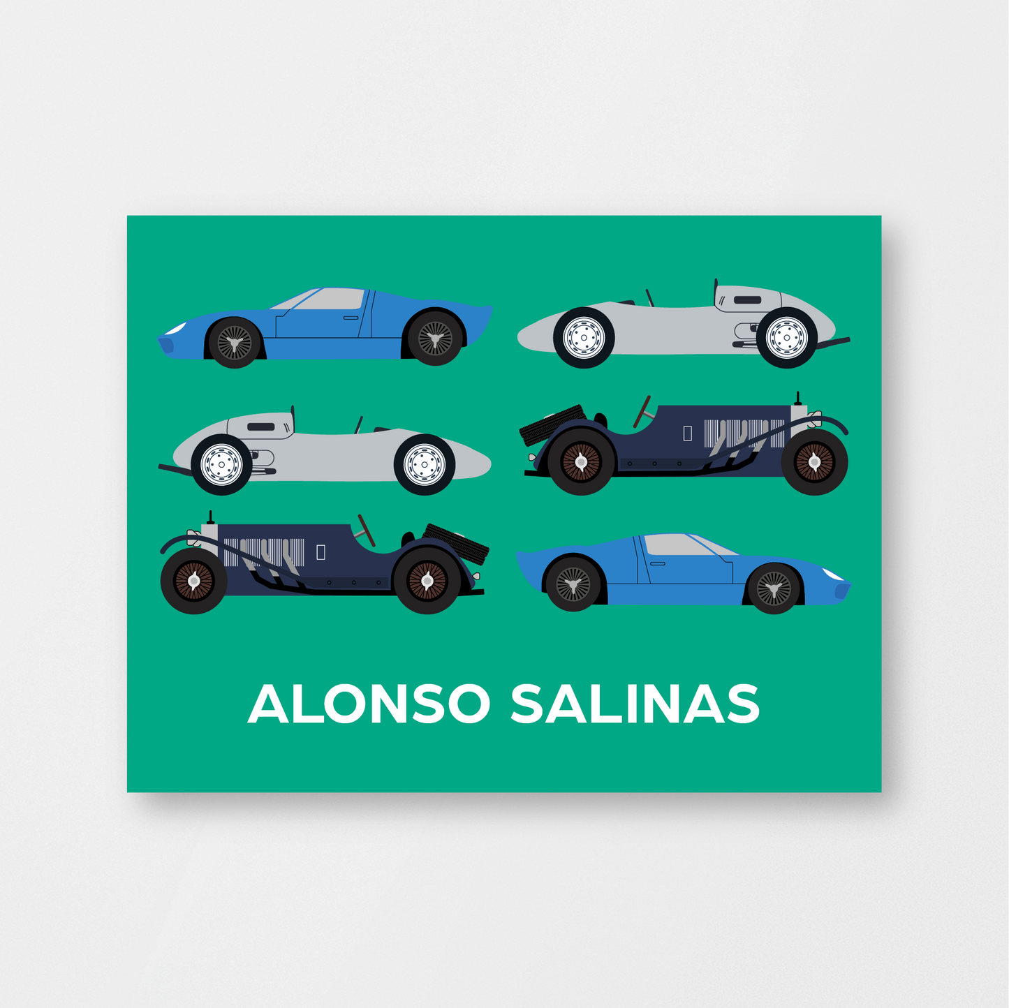Vintage Racers Stickers
