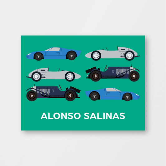 Vintage Racers Stickers