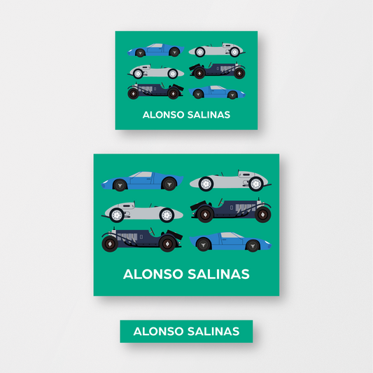 Vintage Racers Stickers