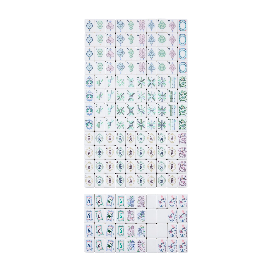 PRE-ORDER Willow Mahjong Tiles