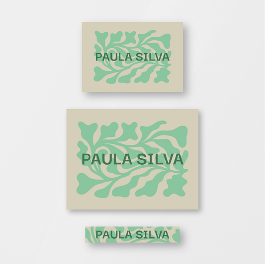Wavy Plants Stickers
