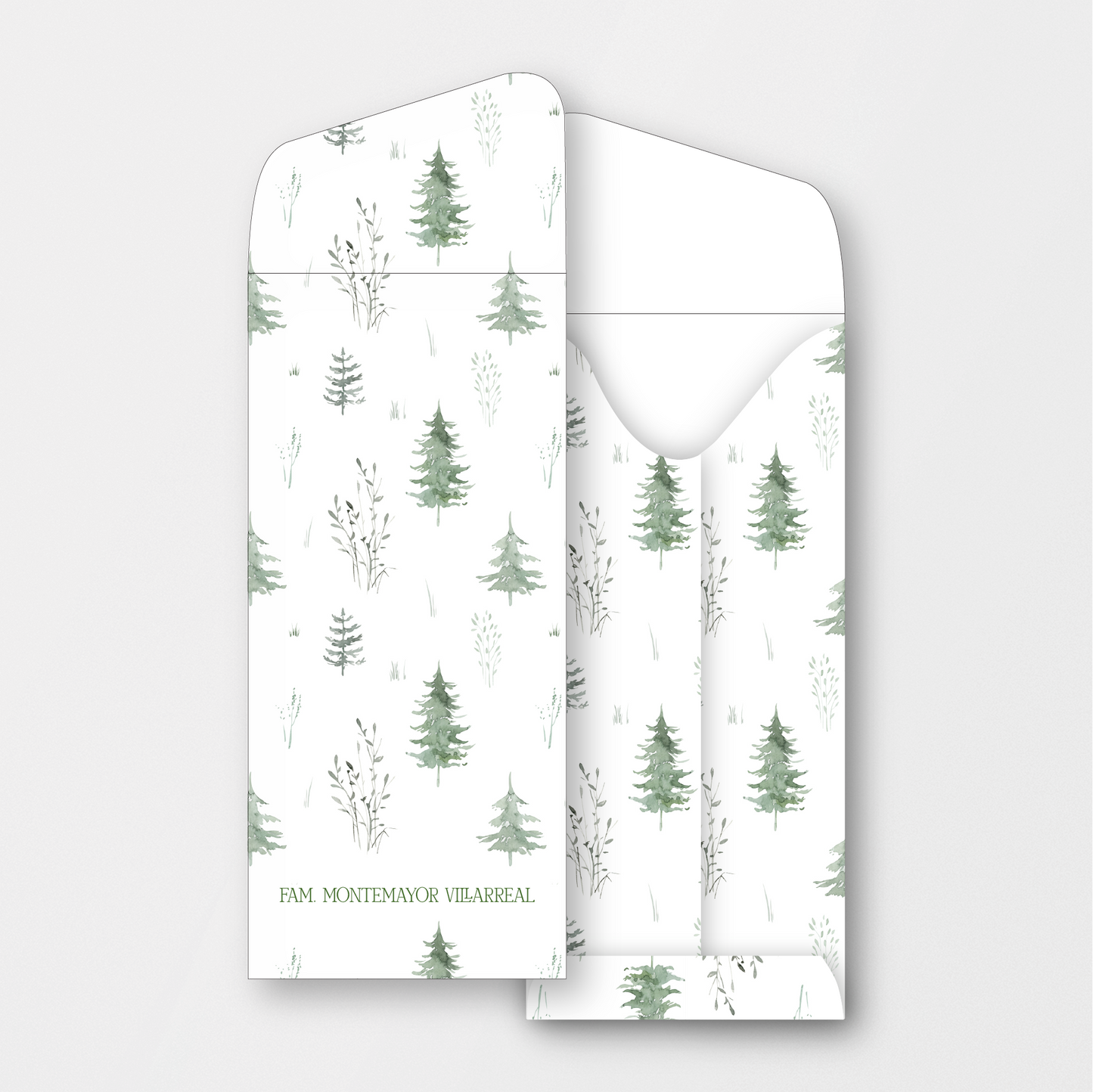 Winter Pines Money Holder