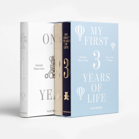Photo Book Baby 3-pack - My First 3 Years