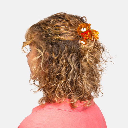 Hair Claw - Teddy Bear