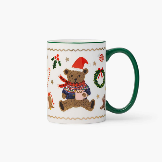 Beary Christmas Porcelain Mug
