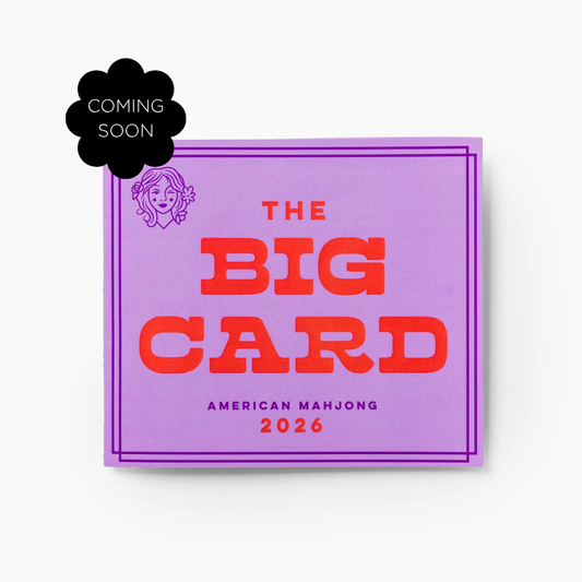 The Big Card: American Mahjong Playing Card