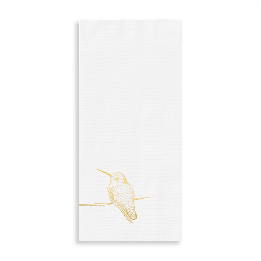 Gold Bird Guest Towel