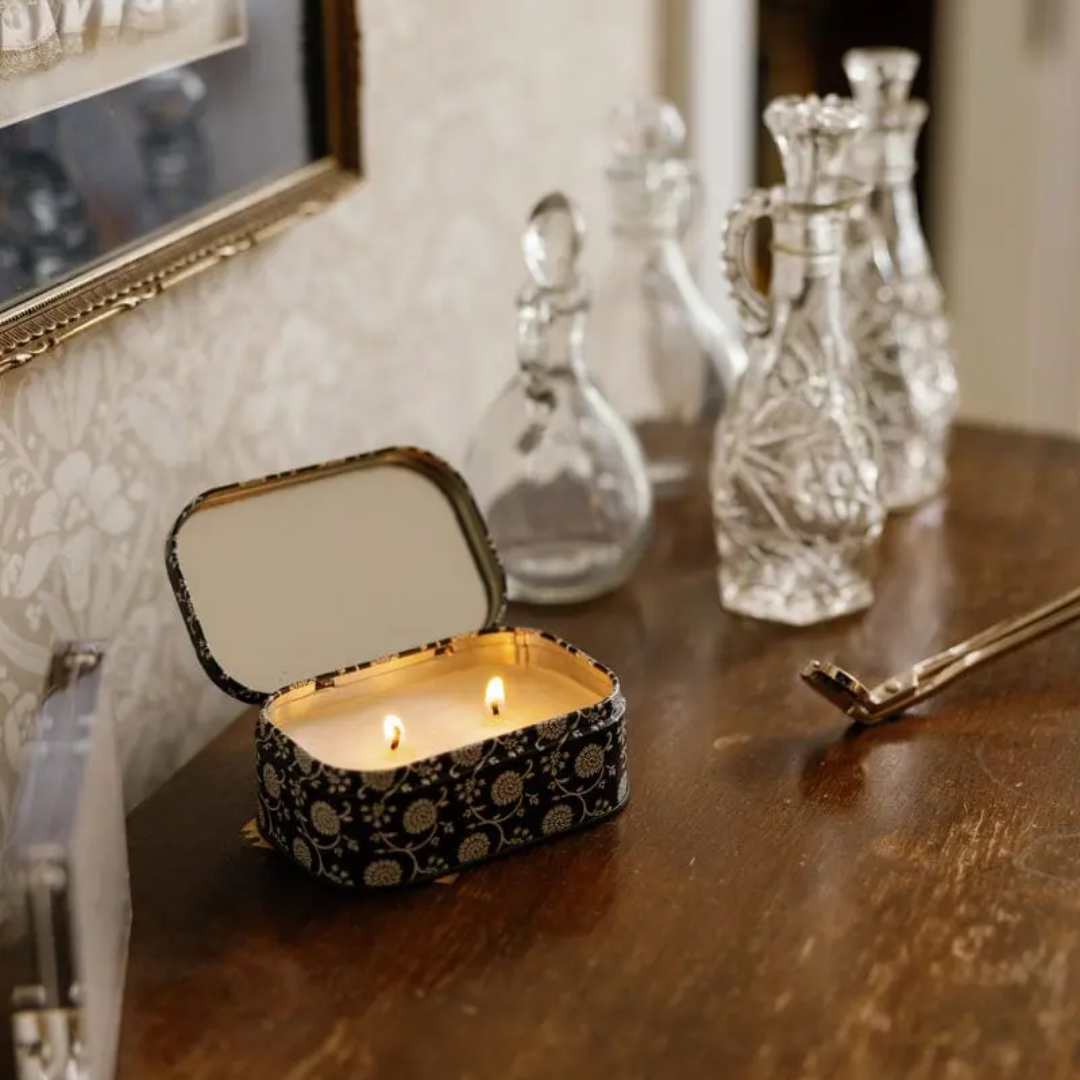 Black Fig & Olive -Tin Candle