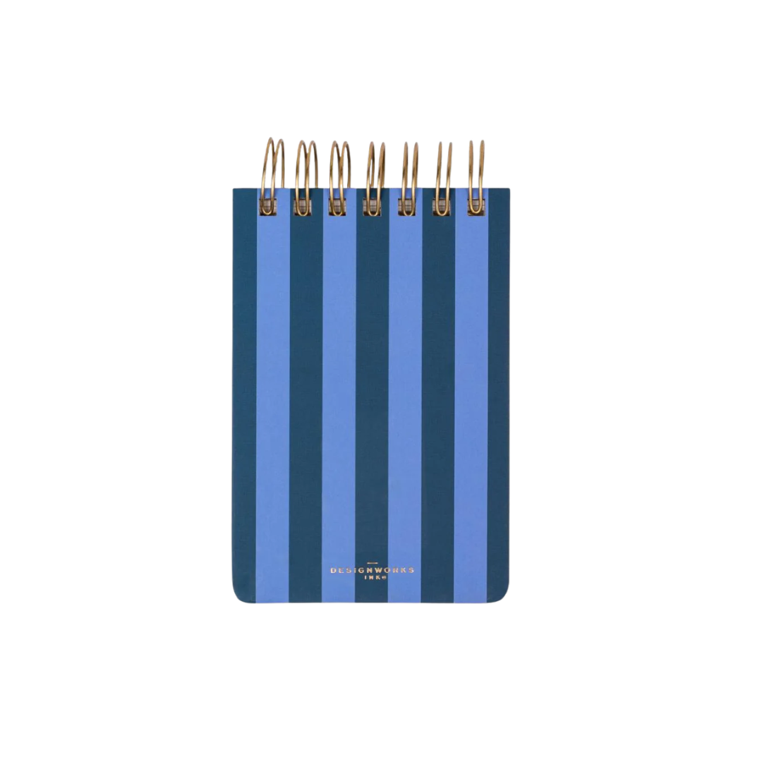 Blue + Navy  Small Chunky Notepad