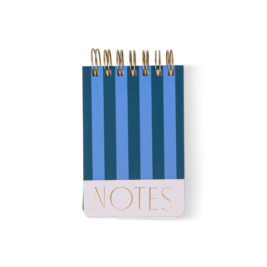 Blue + Navy  Small Chunky Notepad