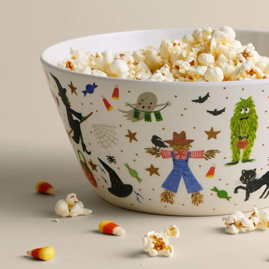 Halloween Parade Melamine Serving Bowl
