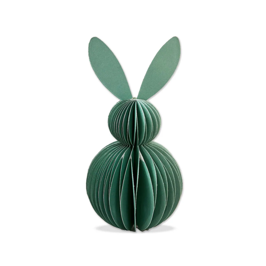 Bunny paper decor small - Seafoam