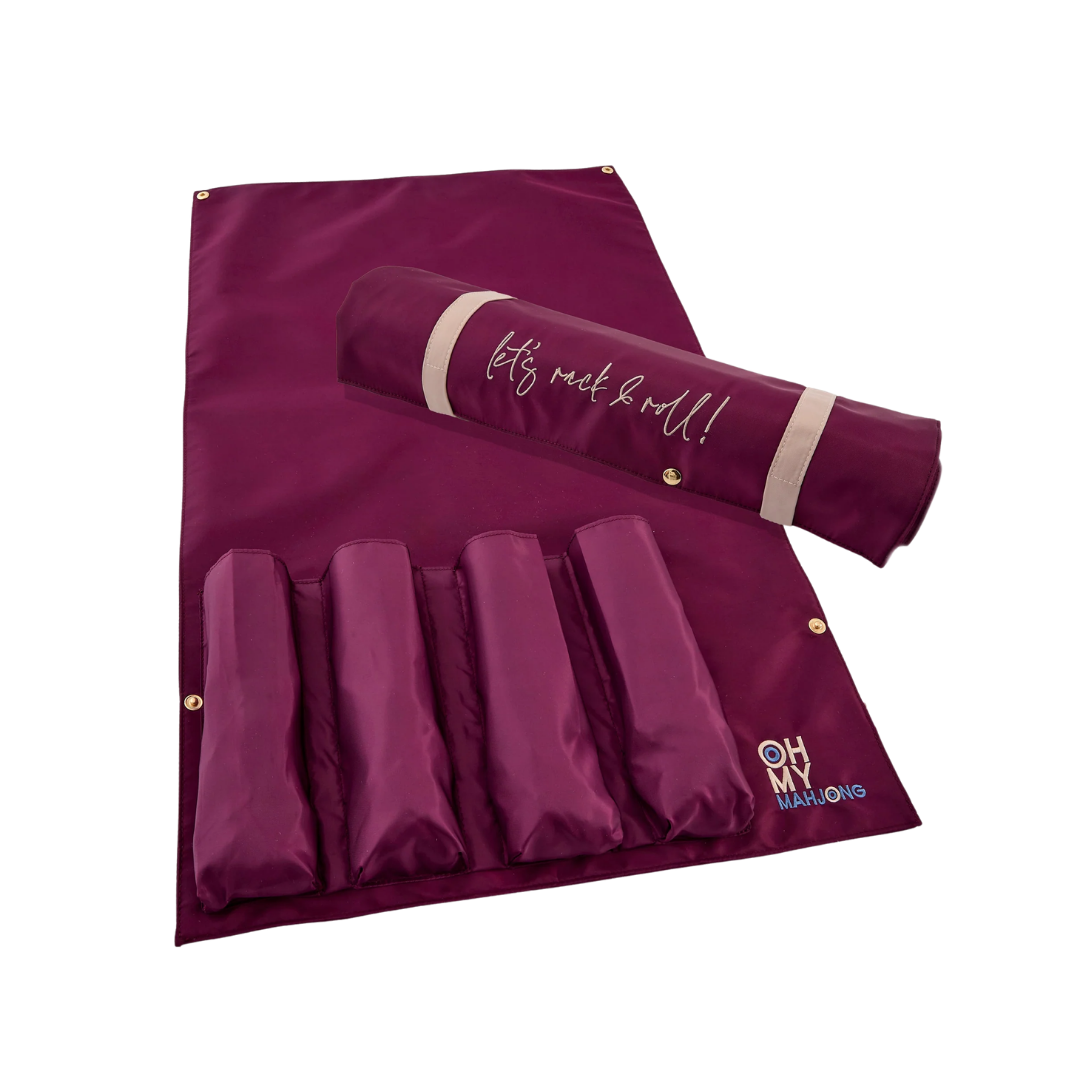 Burgundy Let's Rack & Roll Bag