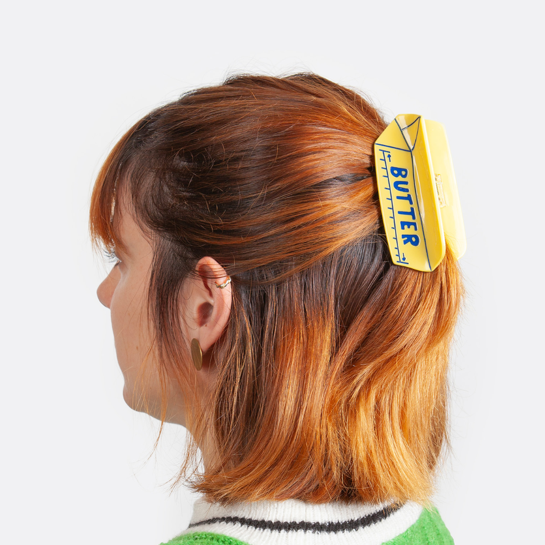 Hair Claw - Butter