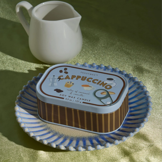 Bistro 4.5 oz Tin Candle - Capuchino