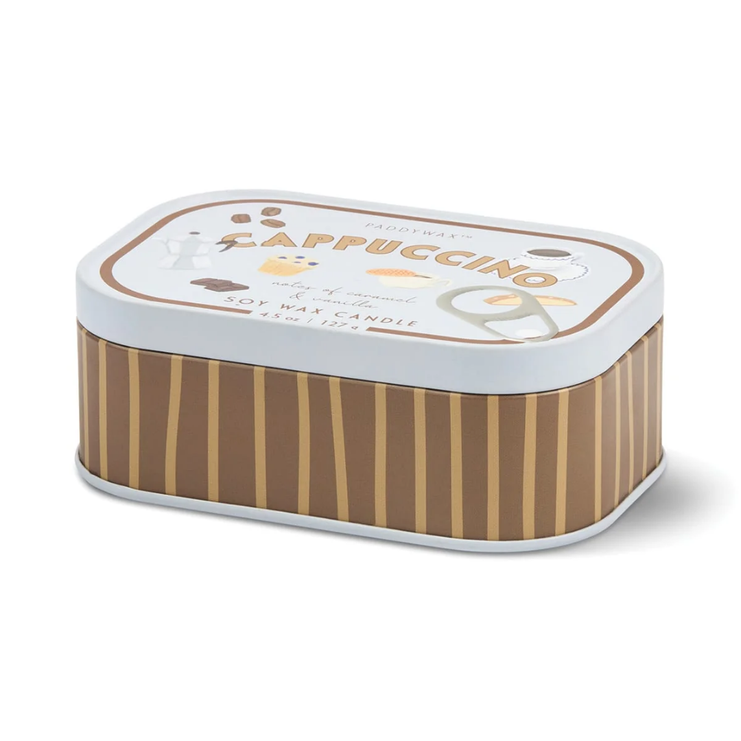 Bistro 4.5 oz Tin Candle - Capuchino