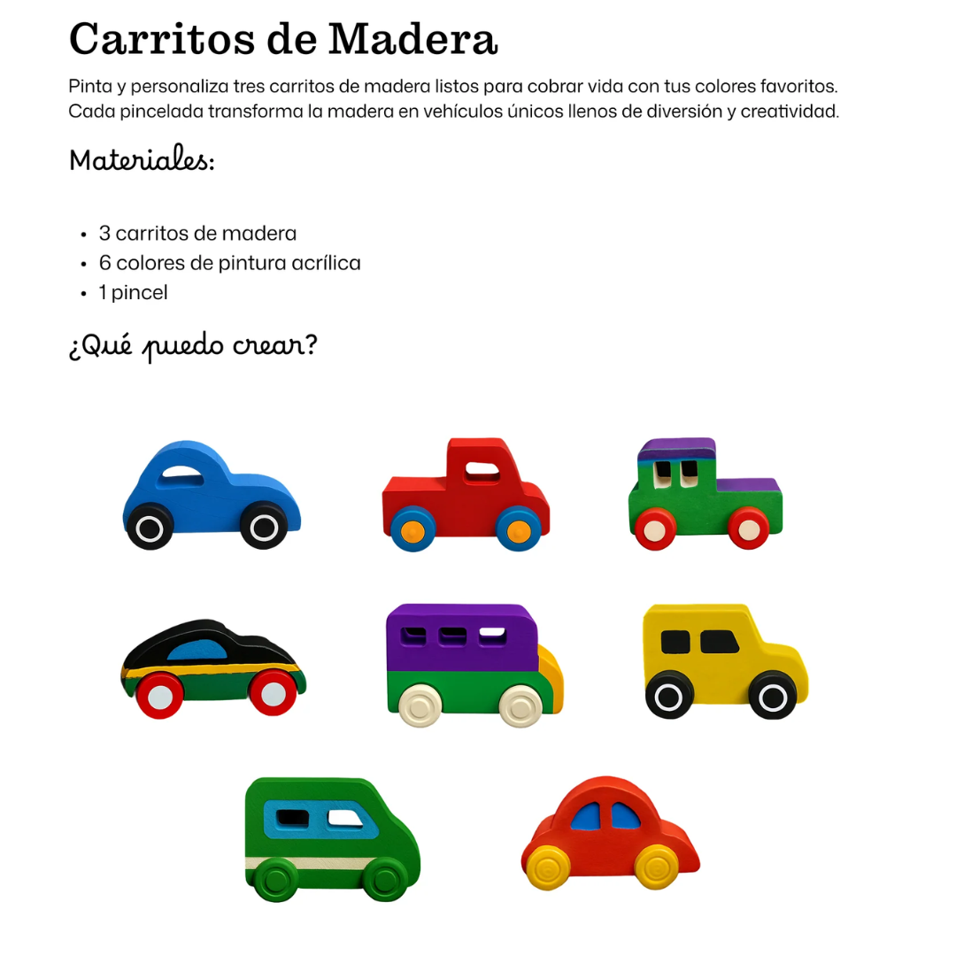 Carritos de Madera