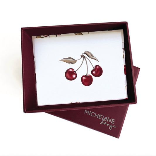 Small Cherry White Box