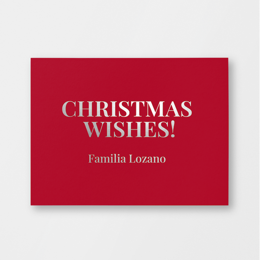 Christmas Wishes Card