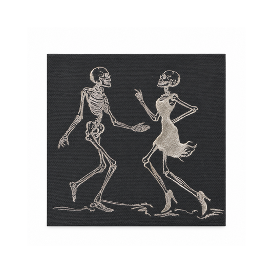 Skeletons Cocktail Napkin