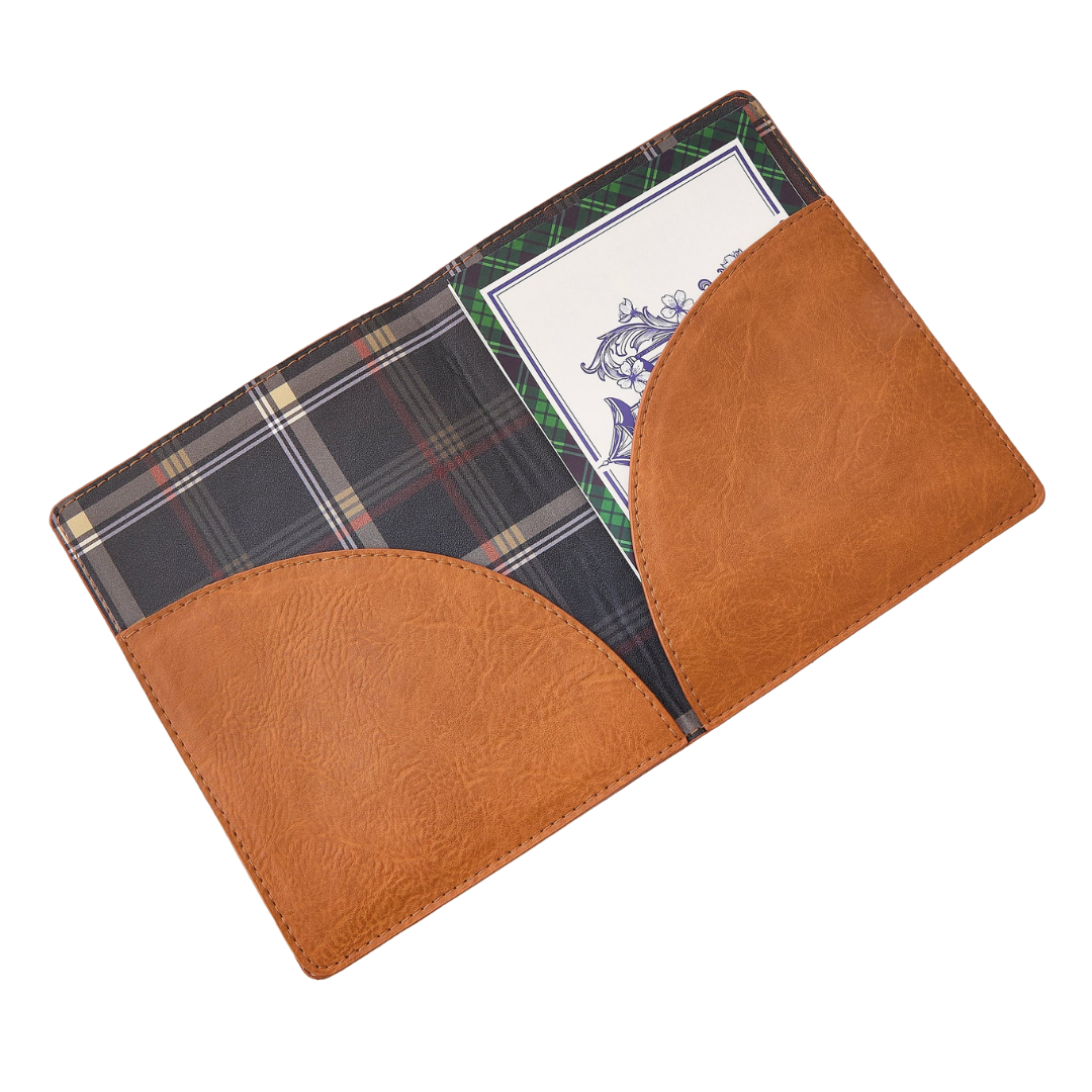 Cognac Mahjong Card Folio
