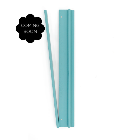 PRE-ORDER Teal Wooden Mahjong Rack & Pusher Set of 4