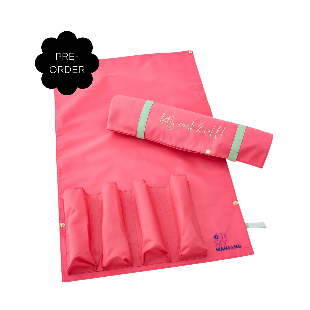 Strawberry Pink Let's Rack & Roll Bag